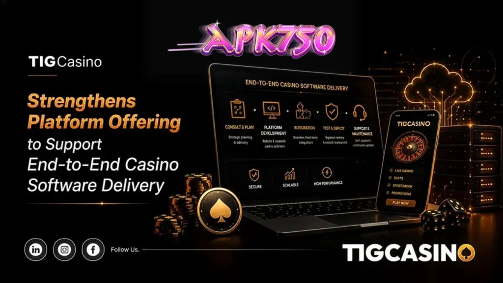 apk750: অনলাইন ক্যাসিনো শিল্পের নতুন দিগন্ত
